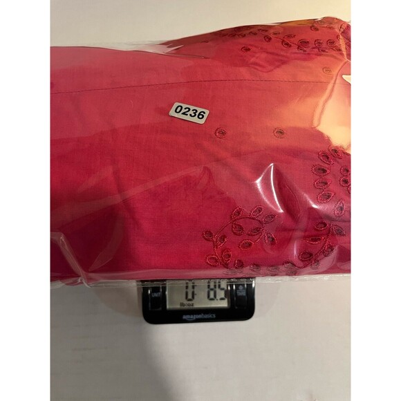 Ann Taylor Women’s Pink Halter Babydoll Dress Embroidered Eyelet 12 Event Guest - Picture 14 of 14